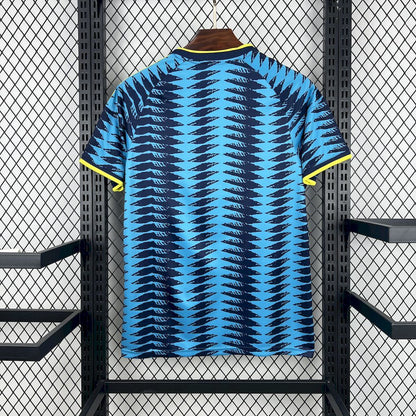 Camisa da Seleção da Colômbia Away 2026/27 - Adidas Torcedor Masculina - Azul/Preta