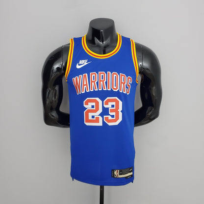 Camisa NBA Golden State Warriors #23 Green - Retro Azul