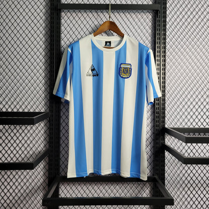 Camisa da Argentina Titular 1986 - Versão Retrô