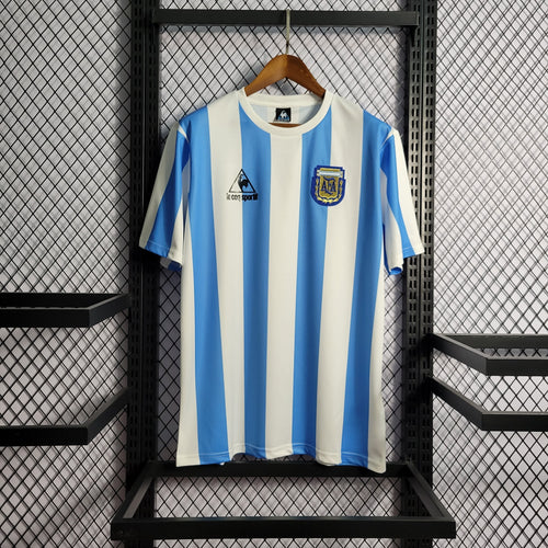 Camisa da Argentina Titular 1986 - Versão Retrô
