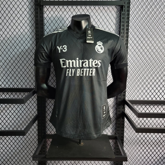 Camisa Real Madrid Edição Especial Y-3 Preta 22/23 - Versão Jogador