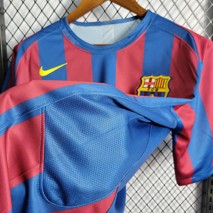 Camisa Titular do Barcelona 2006 - Versão Retrô
