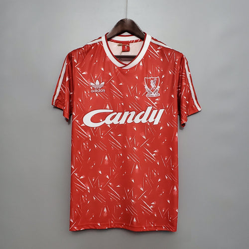 Camisa Titular Liverpool 89/91 - Versão Retrô