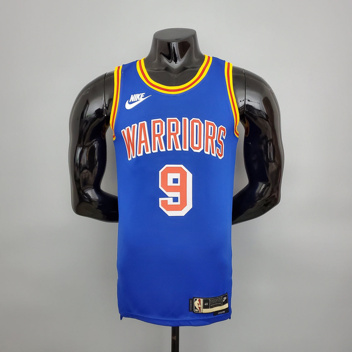Camisa NBA Golden State Warriors #9 Iguodala - Azul Retrô