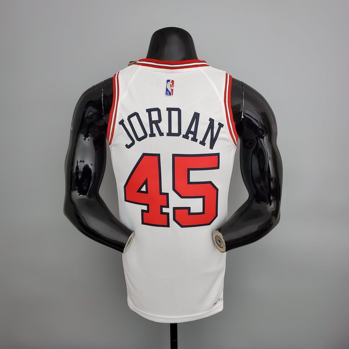 Camisa NBA Chicago Bulls #45 Jordan - 75º Aniversário Branca