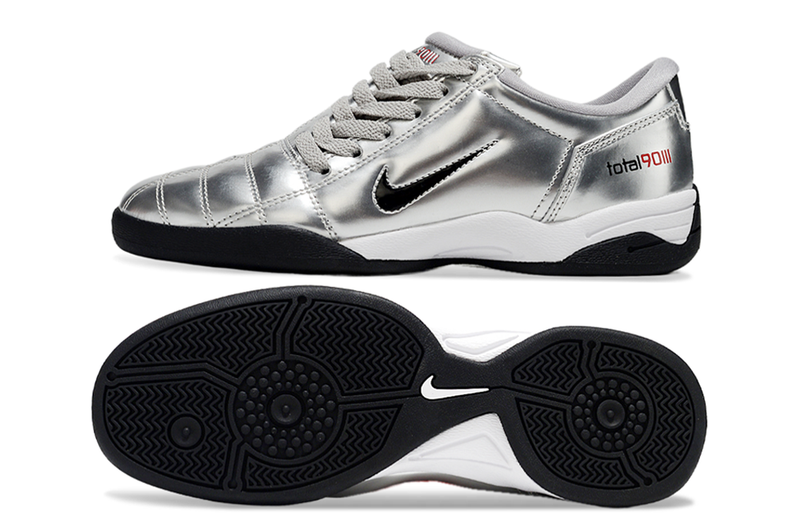 Nike Total 90 - Prata e Vermelho -  Futsal
