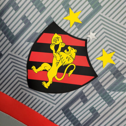 Camisa de Treino Sport Recife 23/24 - Umbro Masculina - Cinza