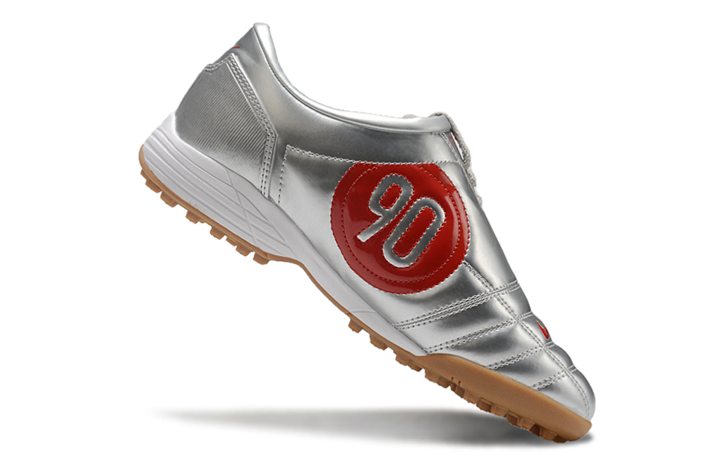Nike Total 90 -  Prata e vermelho  - Pronta entrega