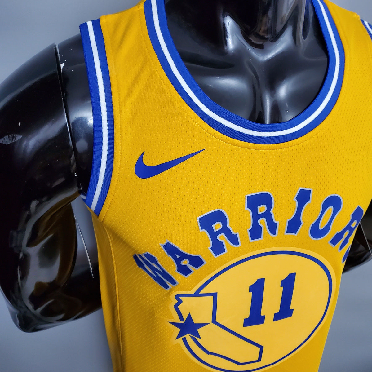 Camisa NBA Golden State Warriors #11 Thompson - Retrô Amarela