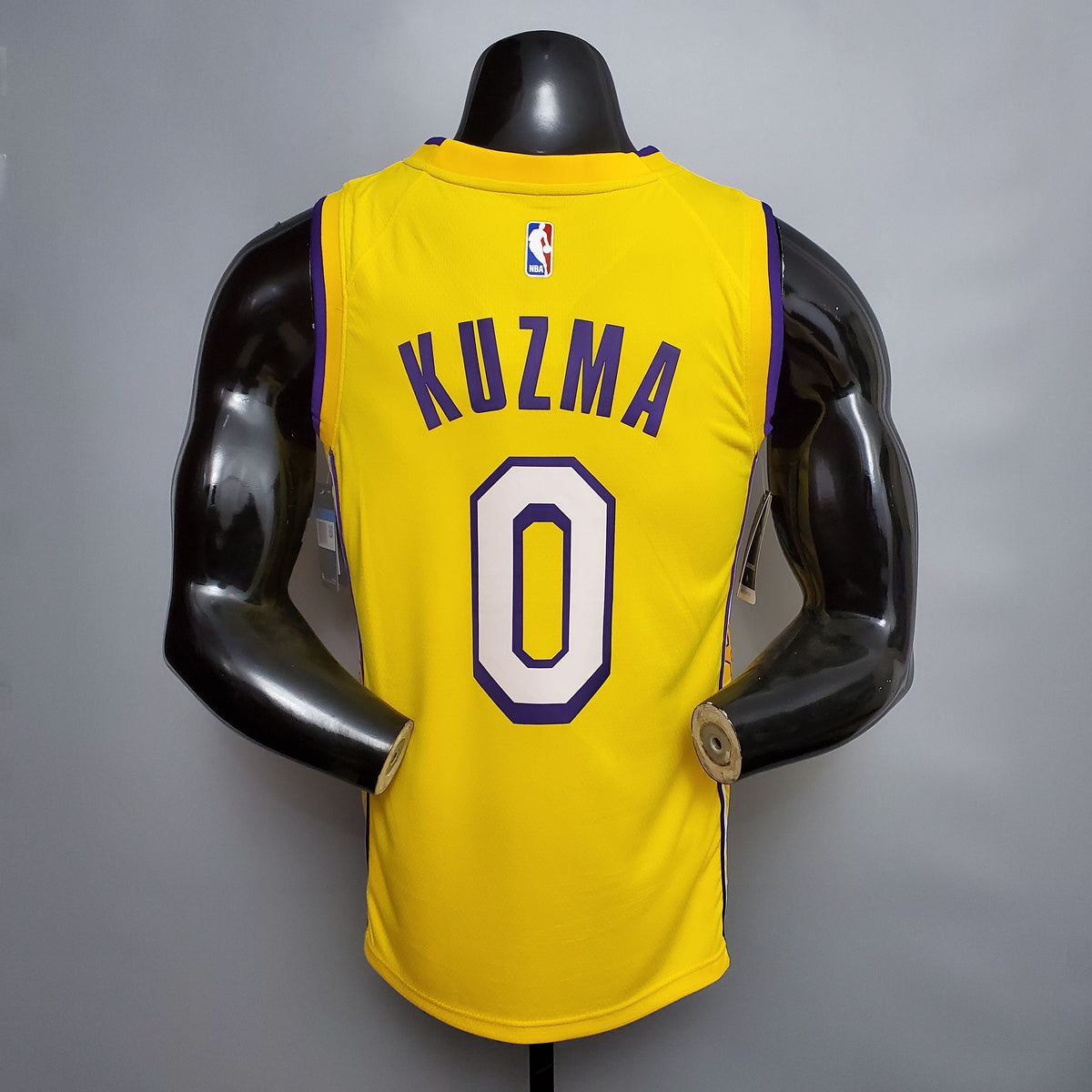 Camisa NBA Lakers #0 Kuzma Decote em V Nike Connection - 23/24