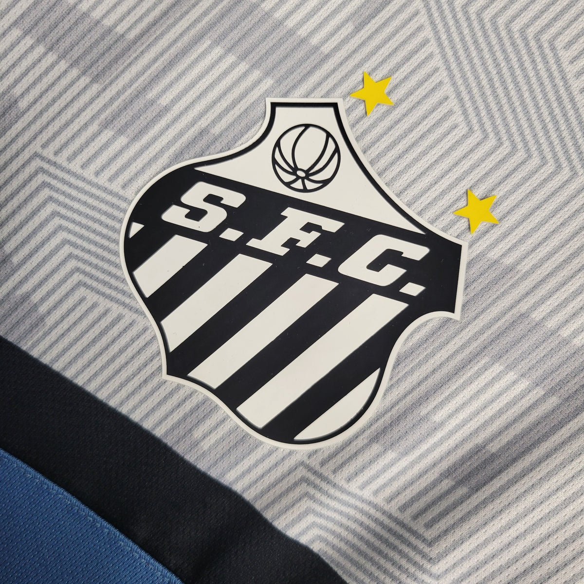Camisa de Treino Santos 23/24 - Umbro Torcedor Masculina - Branca e Azul