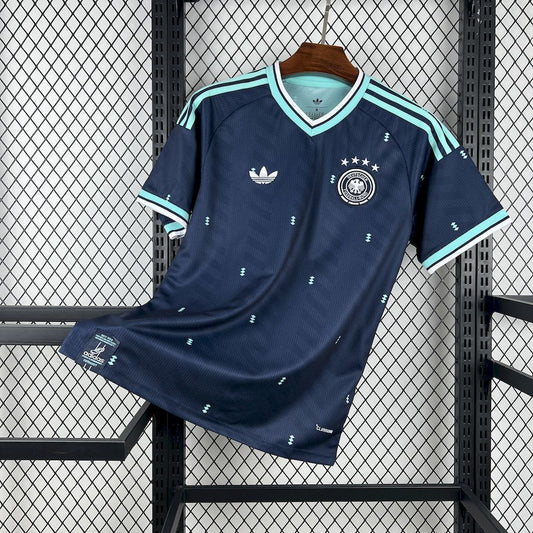 Camisa Seleção Alemanha Away 2026/27 - Adidas Torcedor Masculina - Azul/Branca - Pronta Entrega