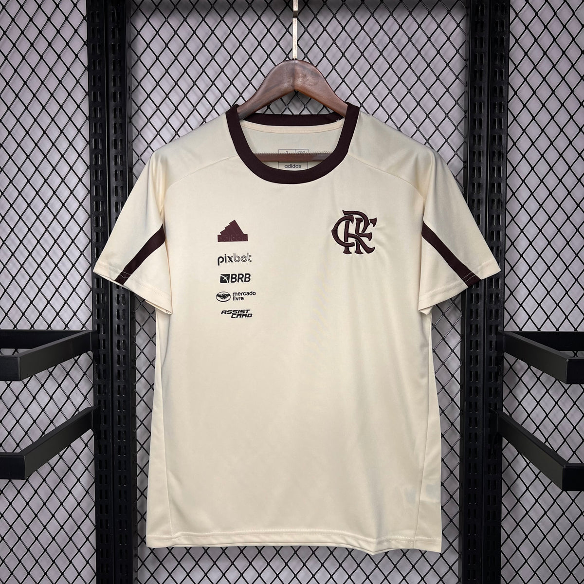Camisa Flamengo Adidas 24/25 - Pré-jogo