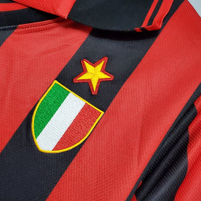 Camisa Titular Milan 96/97 - Versão Retrô