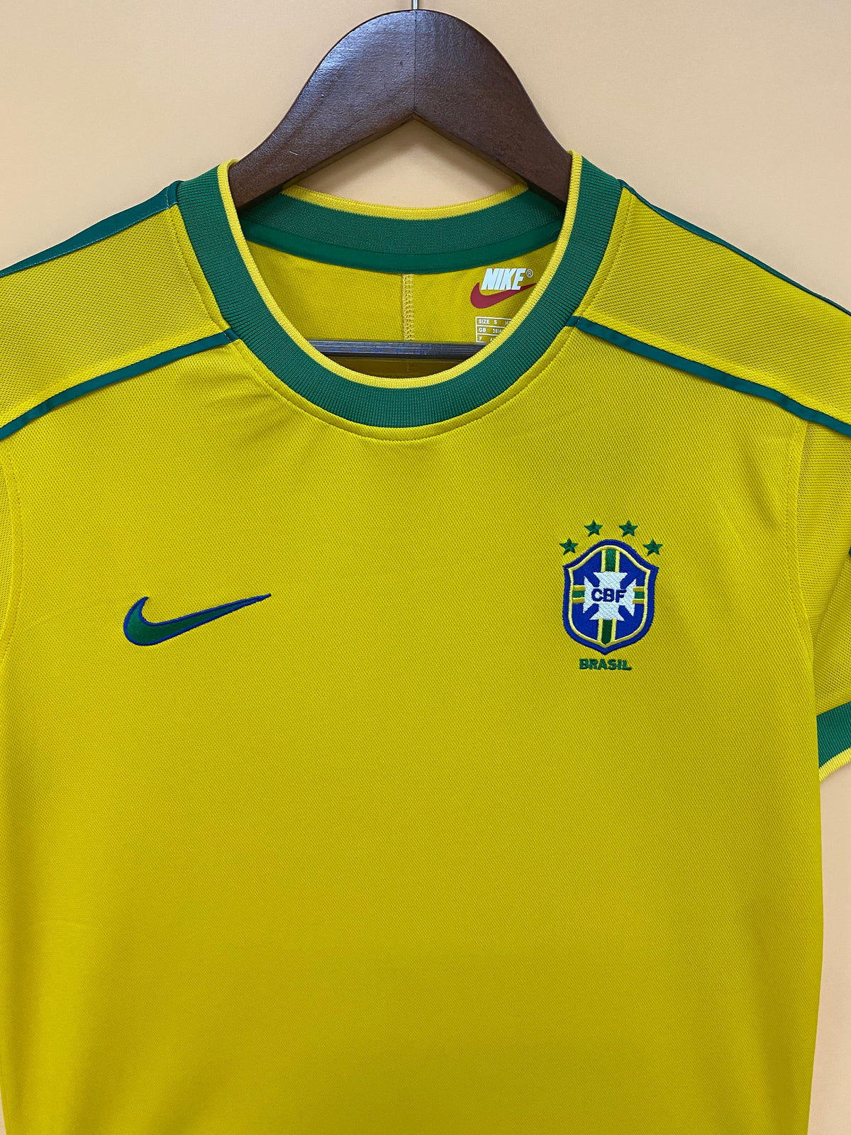 Camisa Brasil retrô 1998