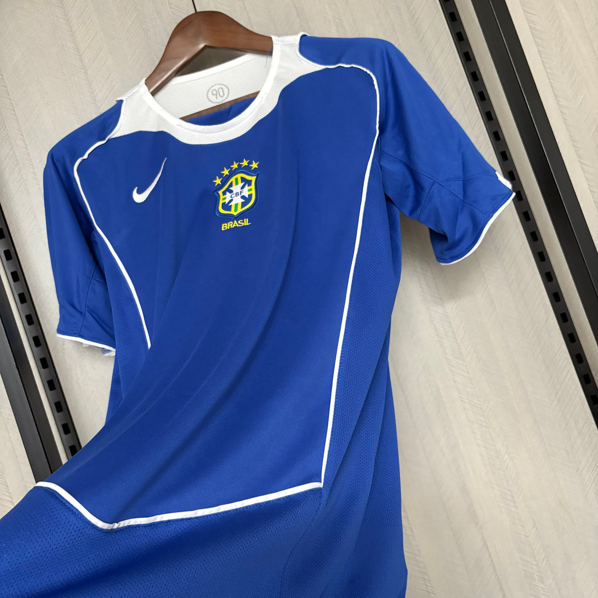 Camisa retrô do Brasil 2004