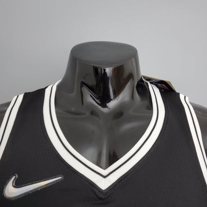 Camisa NBA Brooklyn Nets #7 Durant - 75º Aniversário Preta