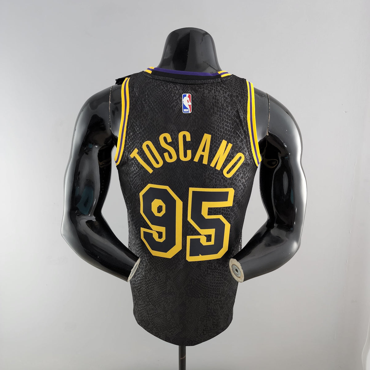Camisa NBA Lakers #95 Toscano Preta - 23/24