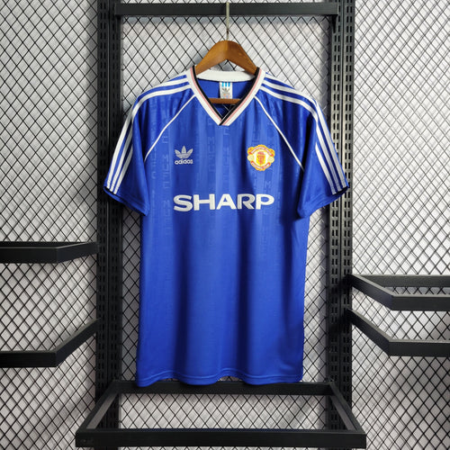 Camisa Reserva do Manchester United 1988 - Versão Retrô