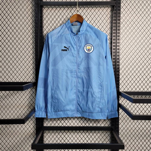 Jaqueta Corta-Vento Manchester City 23/24 - Azul