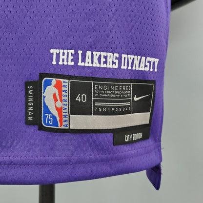 Camisa NBA Lakers #7 Anthony City Edition Roxa - 23/24