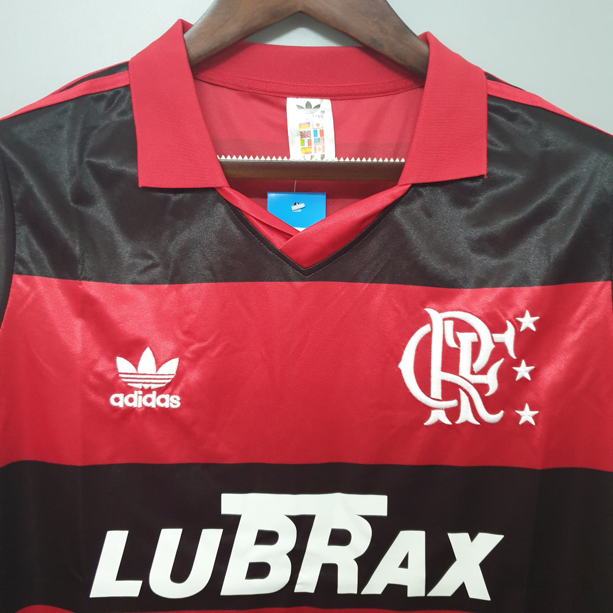 Camisa Titular do Flamengo 1990 - Versão Retrô