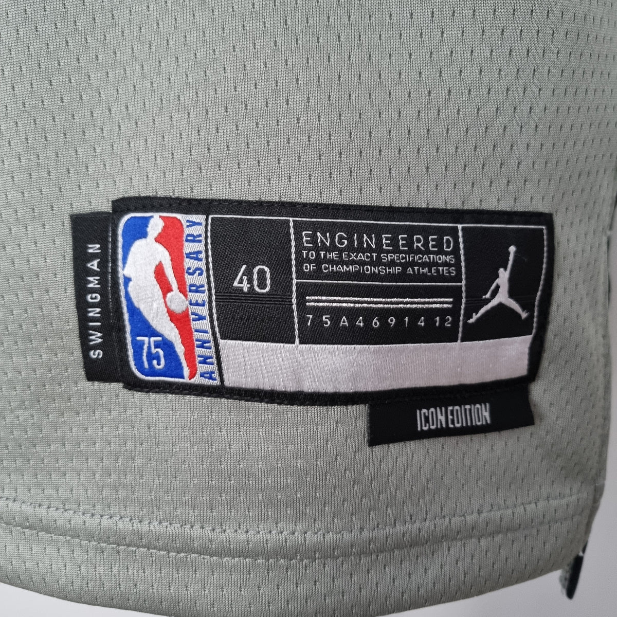 Camisa NBA Brooklyn Nets #30 Curry - 75º Aniversário