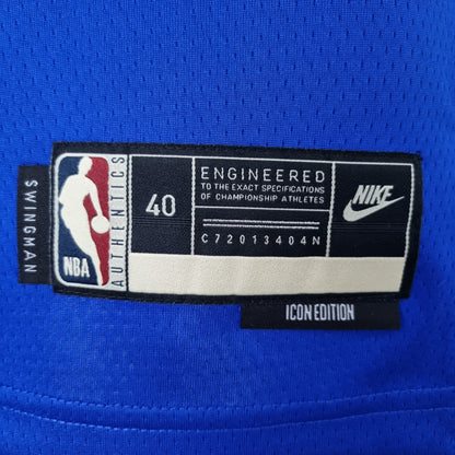 Camisa NBA Golden State Warriors #95 Toscano - Exclusiva México Azul