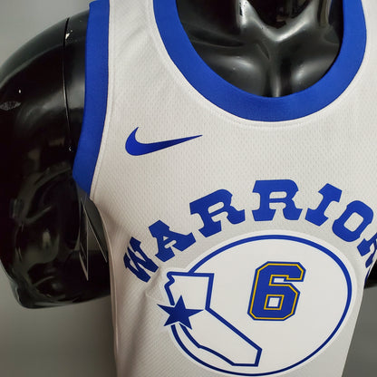 Camisa NBA Golden State Warriors #6 Young - Retrô Branca
