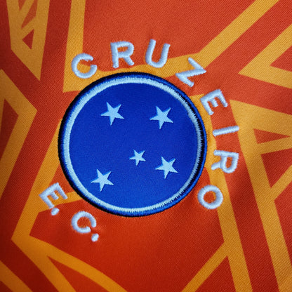 Camisa de Goleiro Cruzeiro 22/23 Laranja - Versão Torcedor
