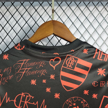 Camisa Pré-Jogo Flamengo 22/23 - Versão Feminina