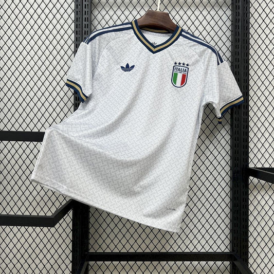 Camisa Seleção Itália Away 2026/27 - Adidas Torcedor Masculina - Branca/Azul