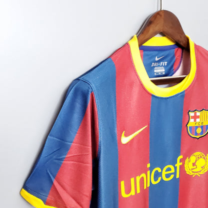 Camisa Titular do Barcelona 10/11 - Versão Retrô
