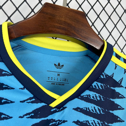 Camisa da Seleção da Colômbia Away 2026/27 - Adidas Torcedor Masculina - Azul/Preta