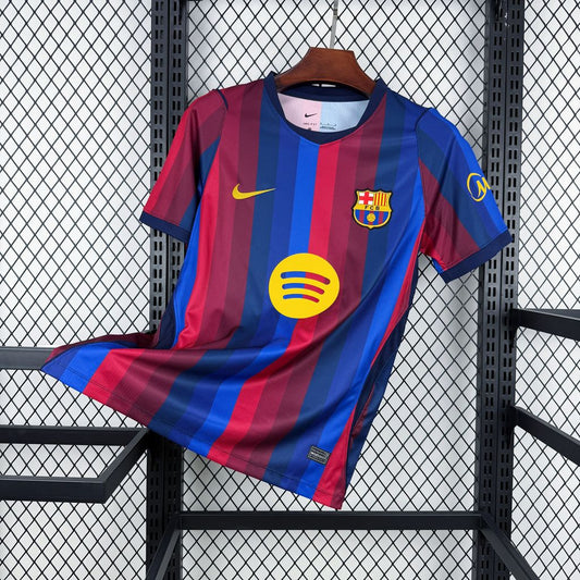 Camisa Barcelona Home 2026/27 - Nike Torcedor Masculina - Azul/Vermelha