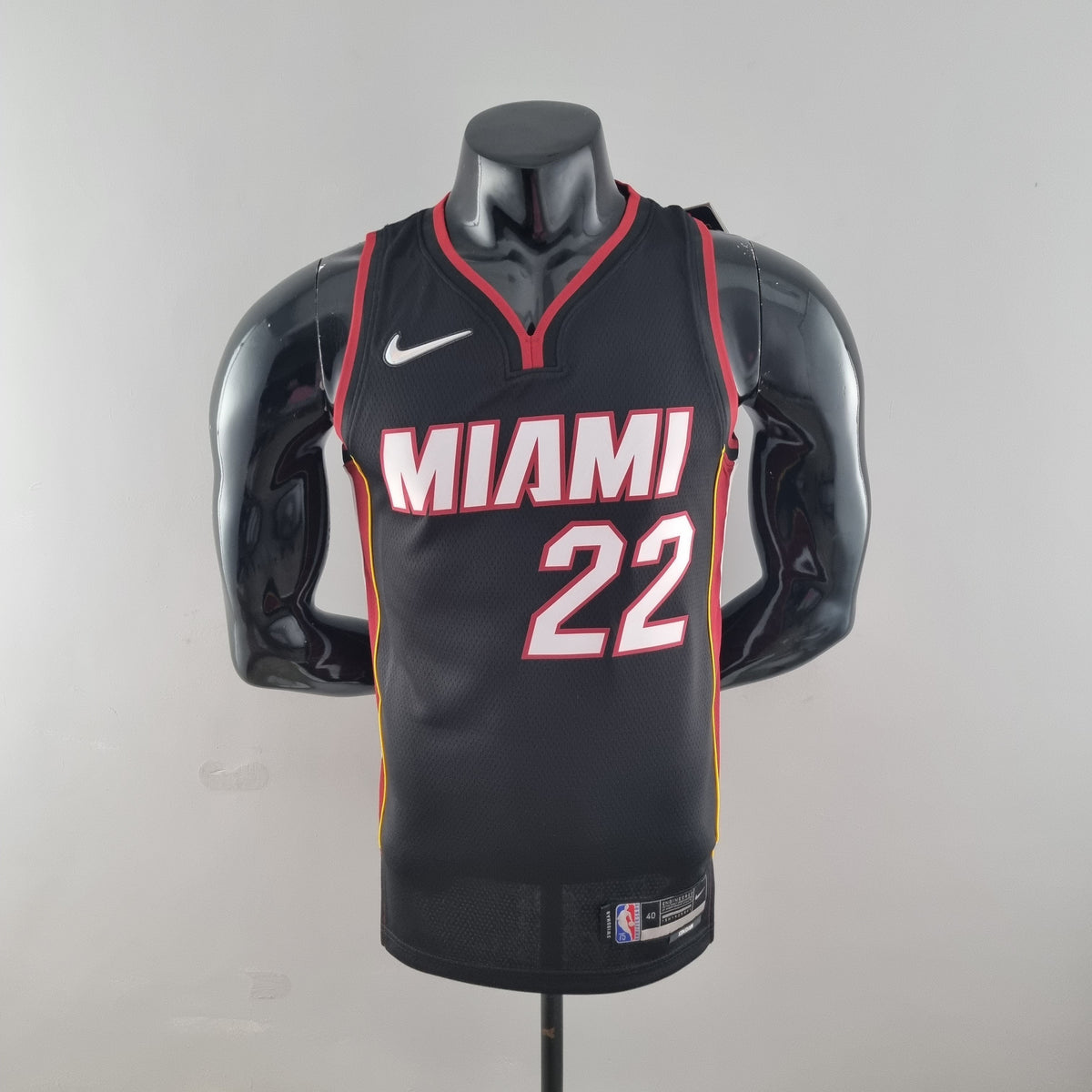 Camisa NBA Miami Heat #22 Butler - 75º Aniversário Preta