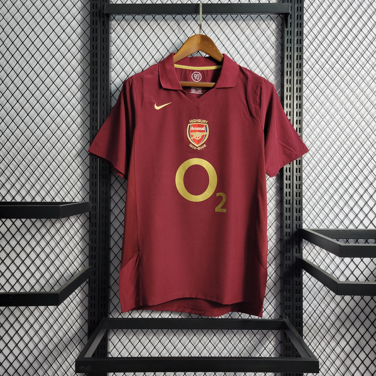 Camisa Titular Arsenal 05/06 - Versão Retrô