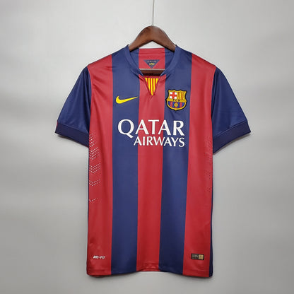 Camisa Titular Barcelona 14/15 - Versão Retrô