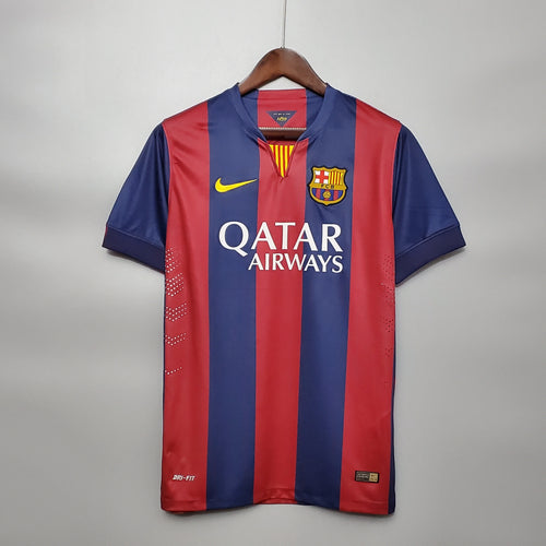Camisa Titular Barcelona 14/15 - Versão Retrô