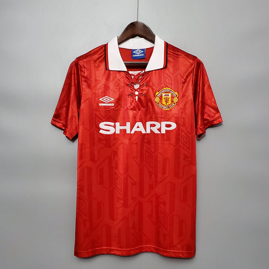 Camisa Titular Manchester United 92/94 - Versão Retrô
