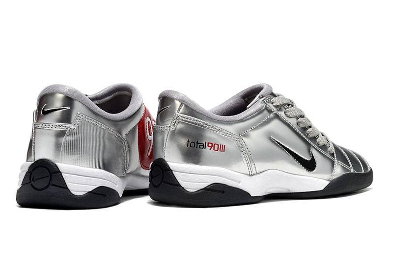 Nike Total 90 - Prata e Vermelho -  Futsal