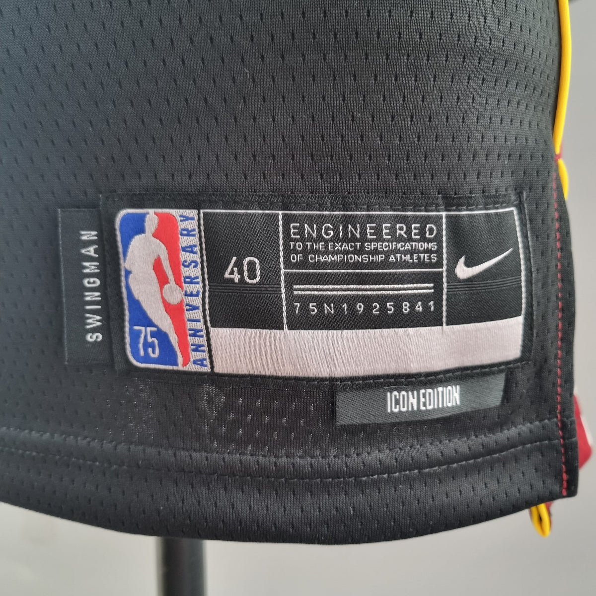 Camisa NBA Miami Heat #14 Herro - 75º Aniversário Preta