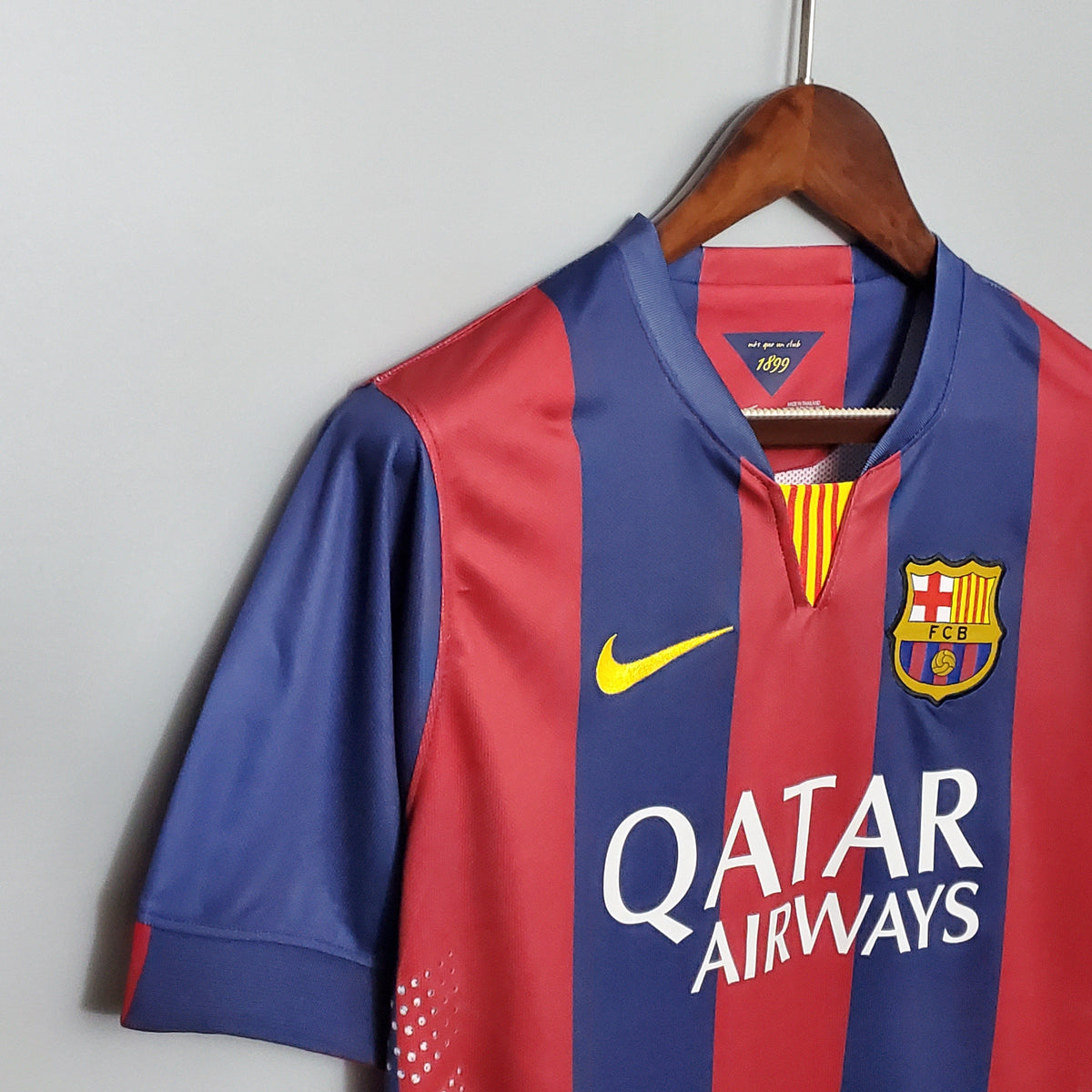 Camisa Titular Barcelona 14/15 - Versão Retrô