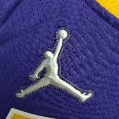 Camisa NBA Lakers #3 Davis Roxa 75º Aniversário - 23/24