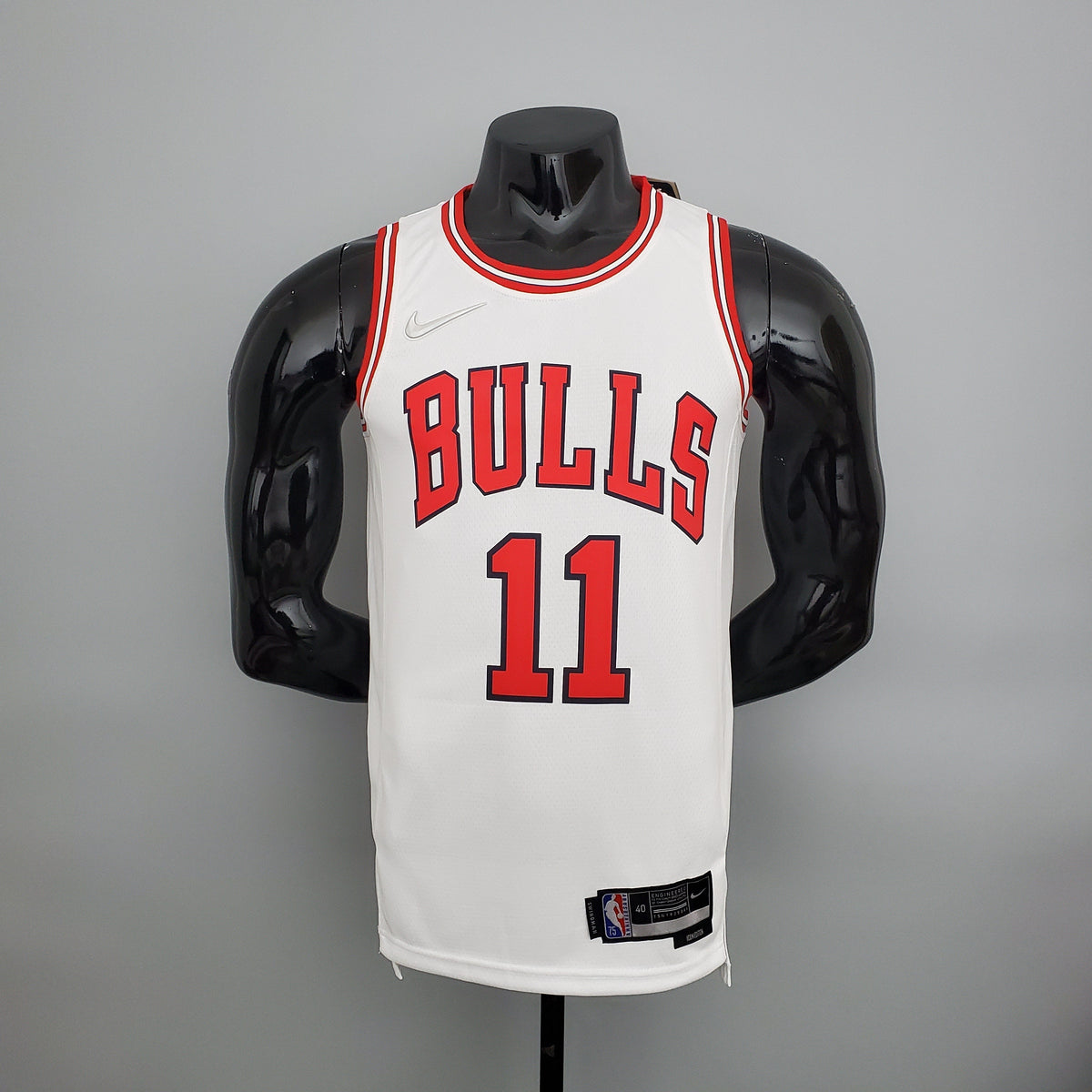 Camisa NBA Chicago Bulls #11 DeRozan - 75º Aniversário Branca