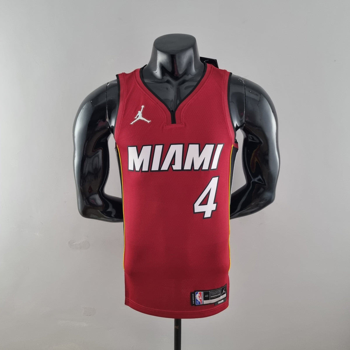 Camisa NBA Miami Heat #4 Oladipo - 75º Aniversário Vermelha