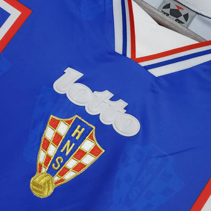 Camisa Reserva Croácia 1998 - Versão Retrô