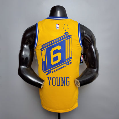Camisa NBA Golden State Warriors #6 Young - Versão Treino