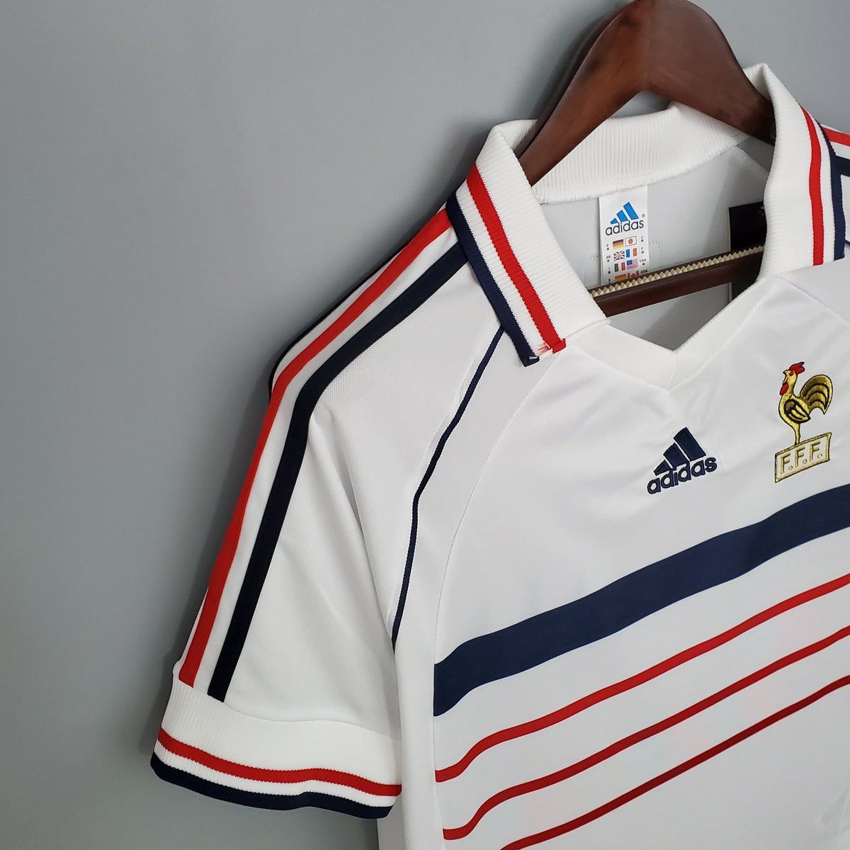 Camisa Reserva da França 1998 - Versão Retrô
