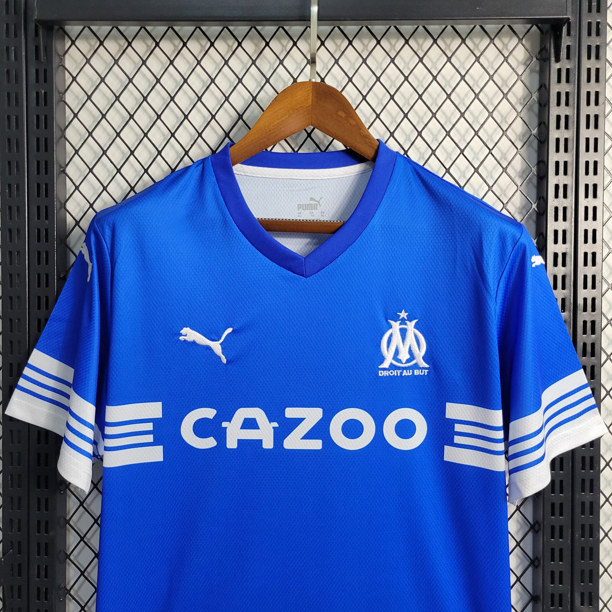 Camisa Olympique de Marseille 23/24 - Puma Torcedor Masculina - Lançamento
